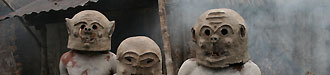 Tribu asaro. Pap�a Nueva Guinea