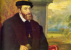 Carlos I de Espa�a y V de Alemania.