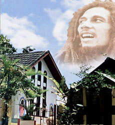El mausoleo con los restos deMarley.