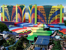 El First World Hotel es el m�s grande con 6.118 habitaciones, centro comercial y parque de atracciones.